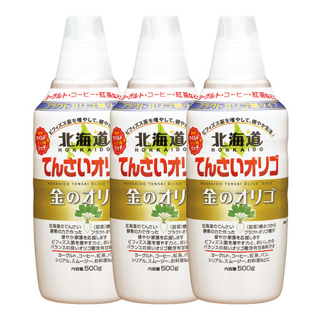 北海道てんさいオリゴ（金のオリゴ）５００ｇ　３本セット